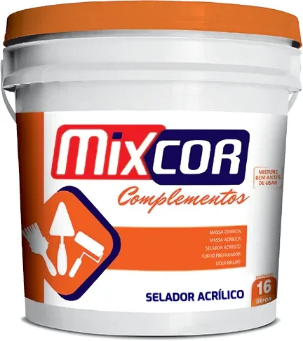 Selador Acrílico Mixcor Balde 16LT